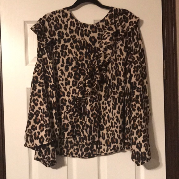 Lane Bryant Tops - Leopard Print Top